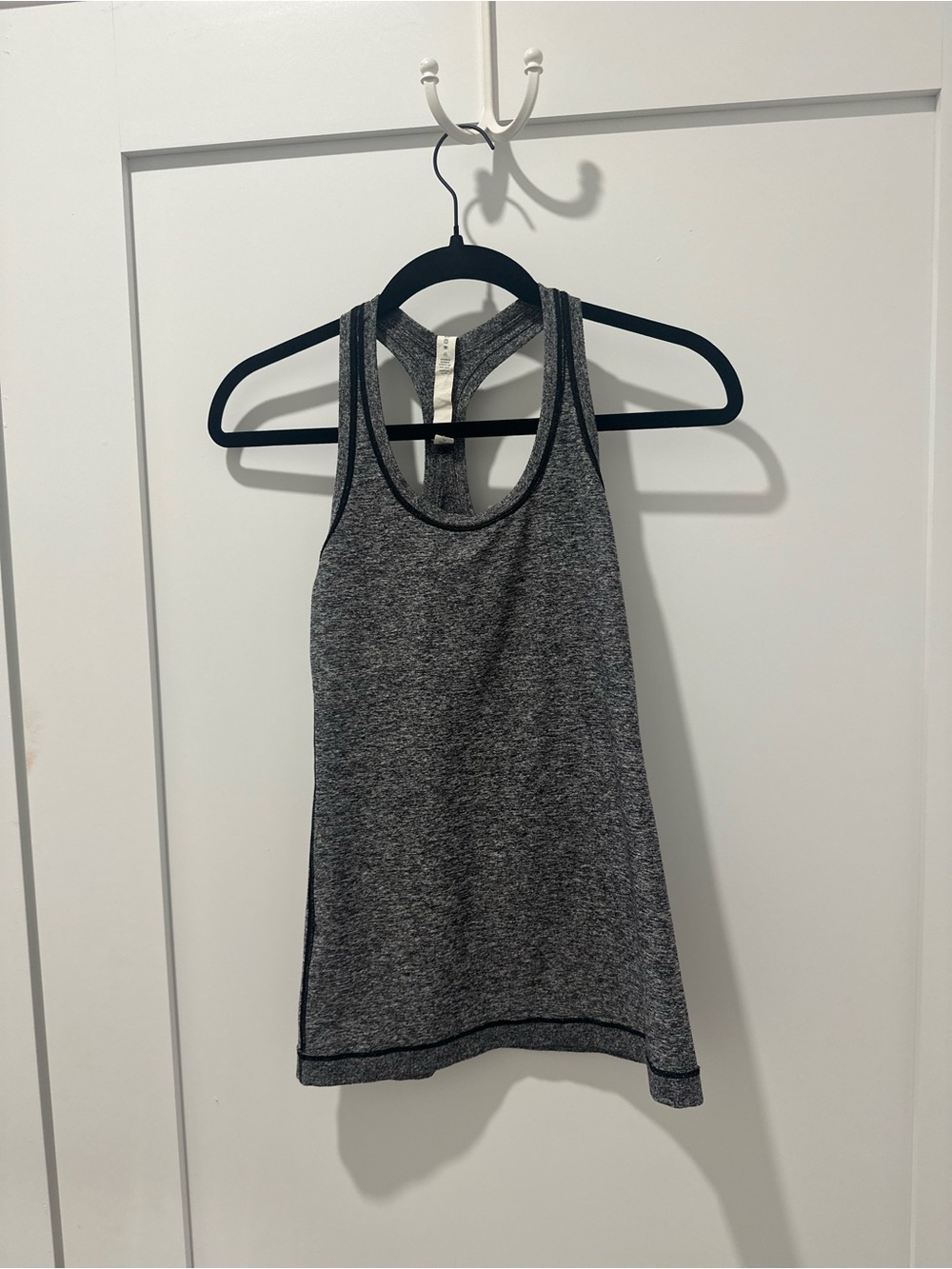 lululemon athletica Heather Gray Racerback Tank